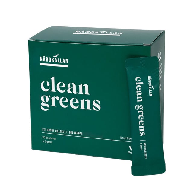 Närokällan Clean Greens 30 st
