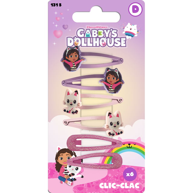 Gabbys Dollhouse Klämma Gabby 6 st
