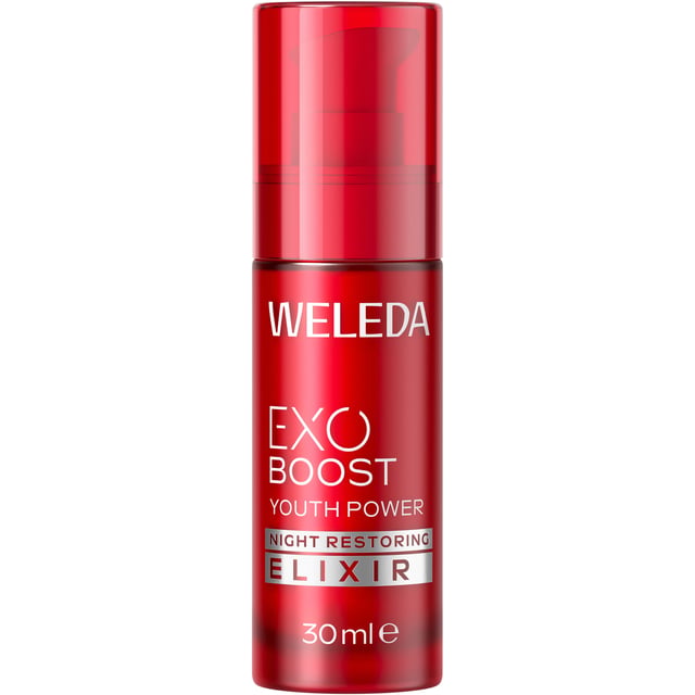 Weleda Exo Boost Youth Power Night Restoring Elixir Pomegranate 30 ml