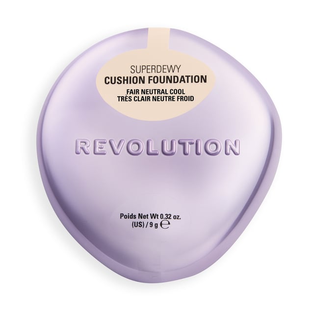 Revolution Superdewy Cushion Foundation Fair Neutral Cool 9g