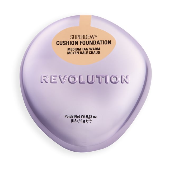 Revolution Superdewy Cushion Foundation Medium Tan Warm 9g