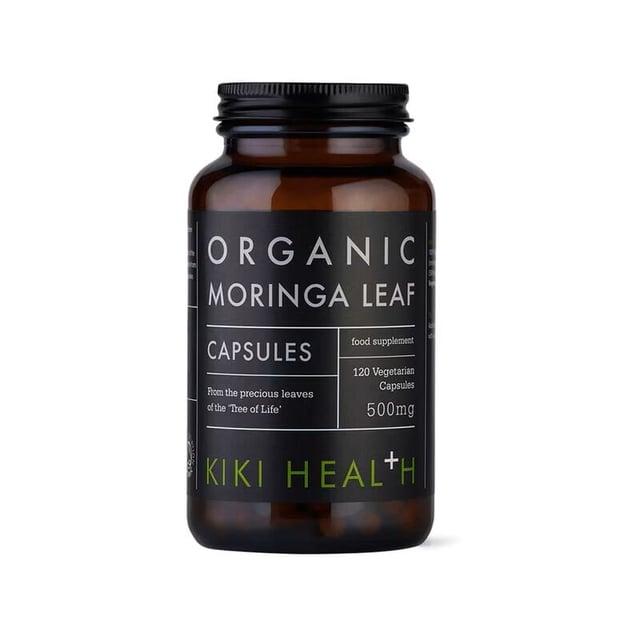 KIKI HEALTH Organic Moringa 120 kapslar