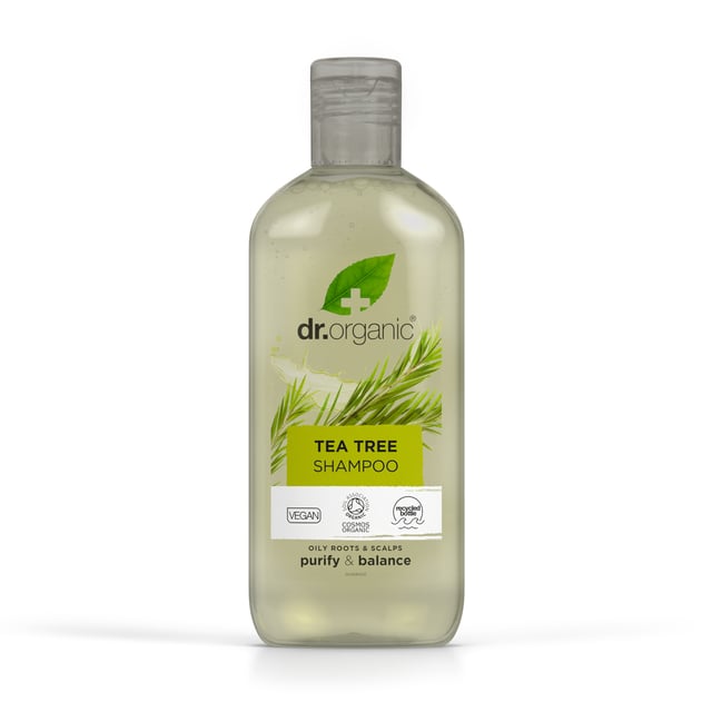 Dr Organic Tea Tree Shampoo 265 ml