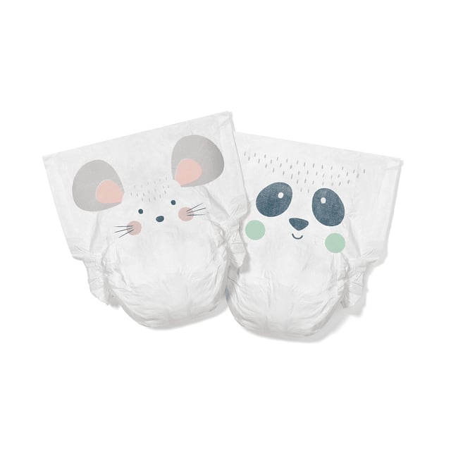 Kit & Kin Hypoallergena Blöjor Stl 2: 4-8 kg 38 st