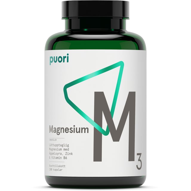 Puori M3 Magnesium 180 kapslar