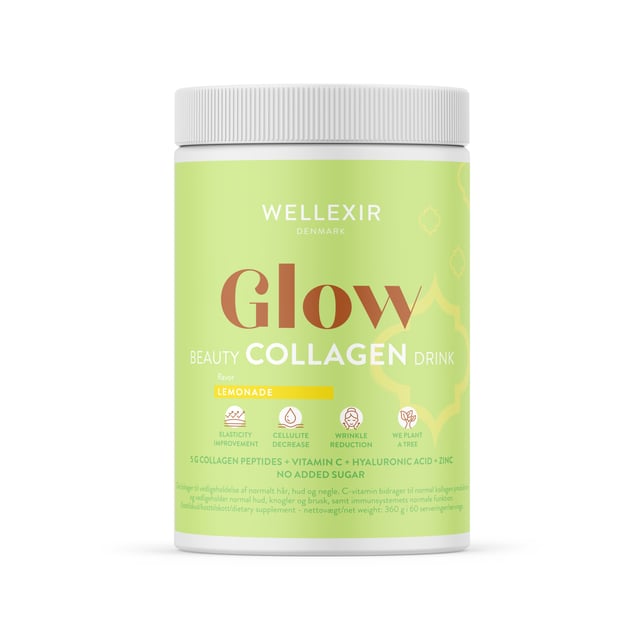 Wellexir Glow Beauty Drink Lemonade 360 g