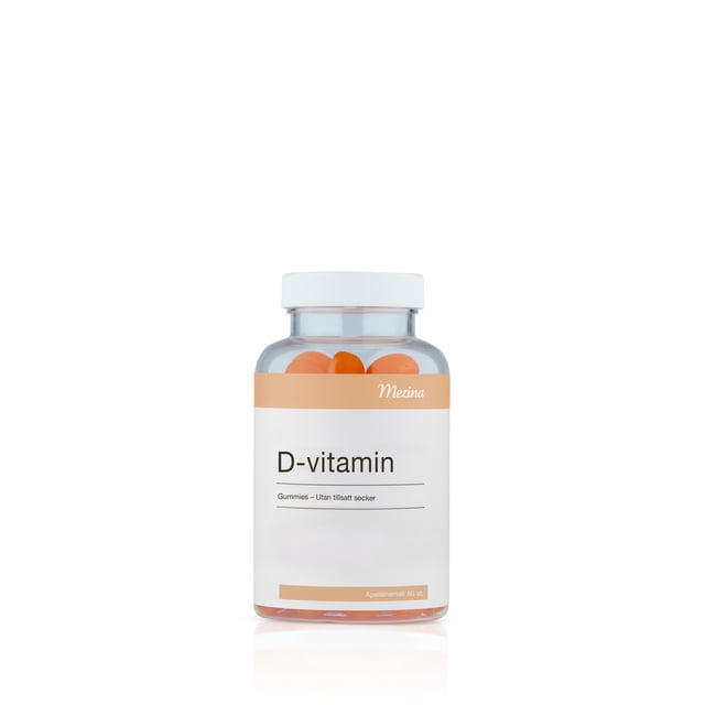 Mezina D-vitamin, Gummies 60 st