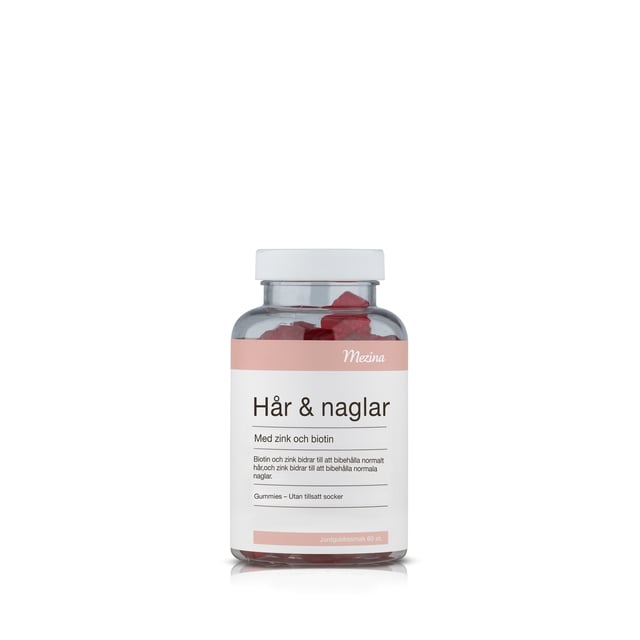Mezina Hår och Naglar, Gummies 60 st
