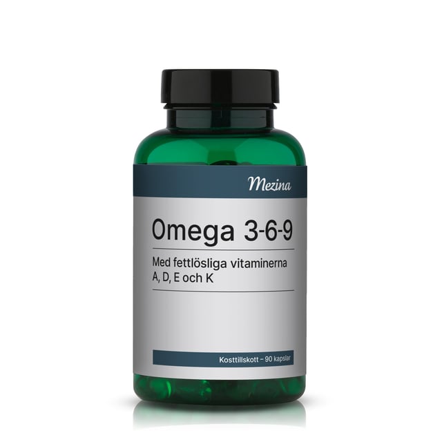 Mezina Omega 3-6-9 m.vit ADEK