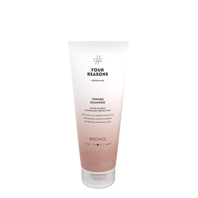 Four Reasons Toning Shampoo Bronze 250 ml