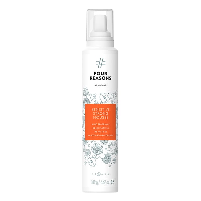 Four Reasons Sensitive Strong Mousse 200 ml