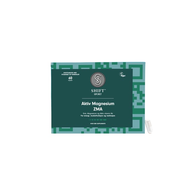 SHIFT Sport Aktiv Magnesium ZMA 60 kapslar