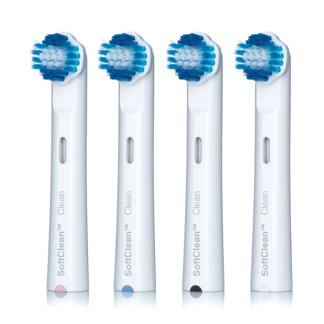 Jordan Smile Clean Borsthuvuden TBR-4C 4-pack