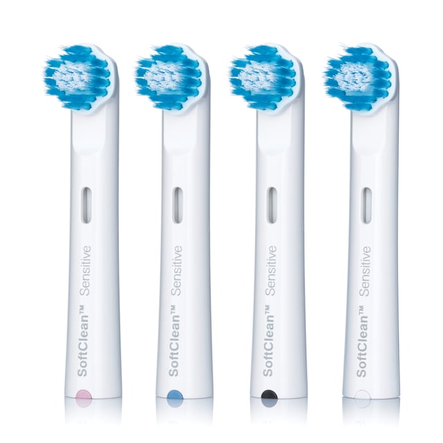 Jordan Smile Sensitive BorsthuvudenTBR-4S 4-pack
