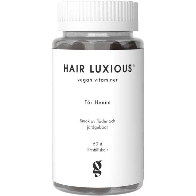 Good For Me Hair Luxious För Henne Gummies 60 tuggtabletter