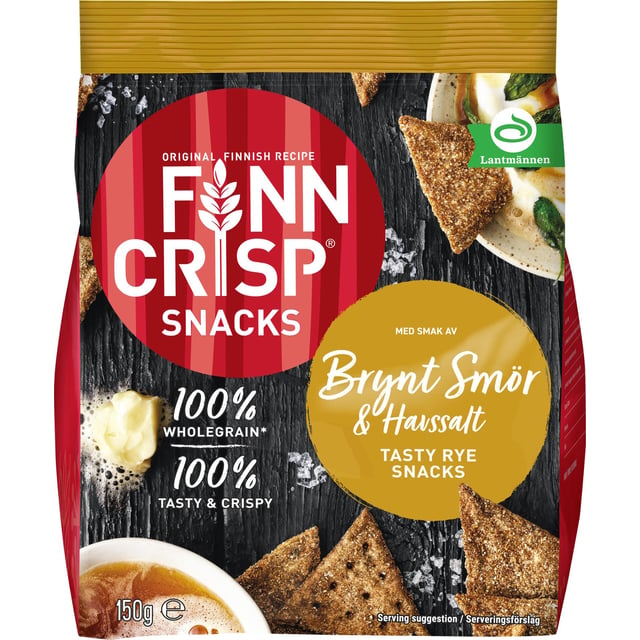 Finn Crisp Brynt Smör & Havssalt