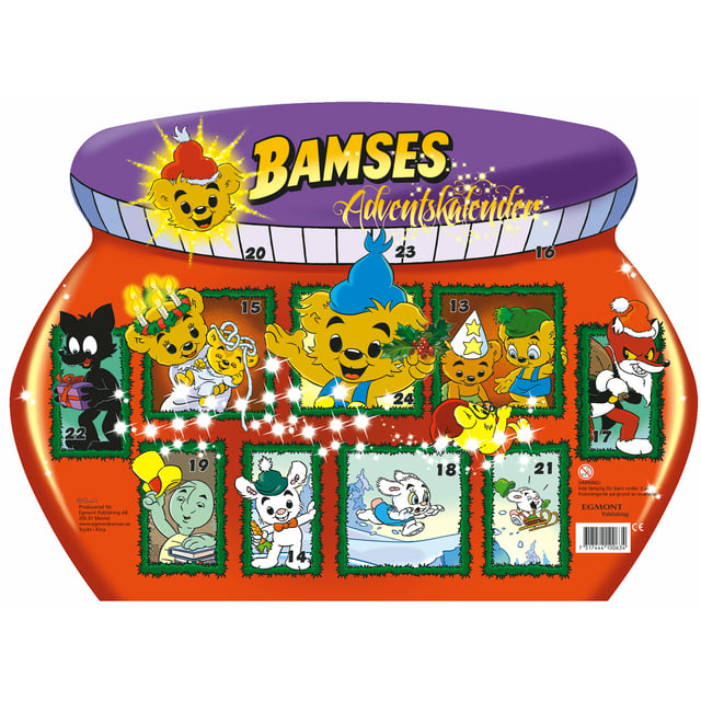 Julkalender Bamse