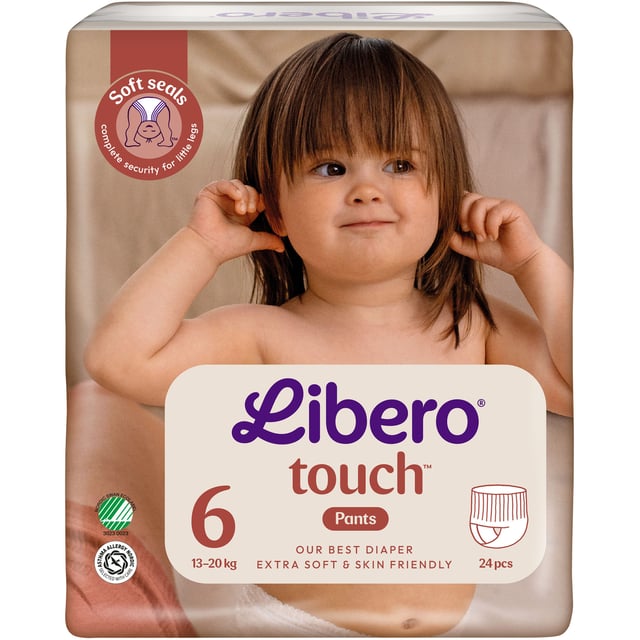 Libero Touch 6 Byxblöjor (13-20 kg) 24 st