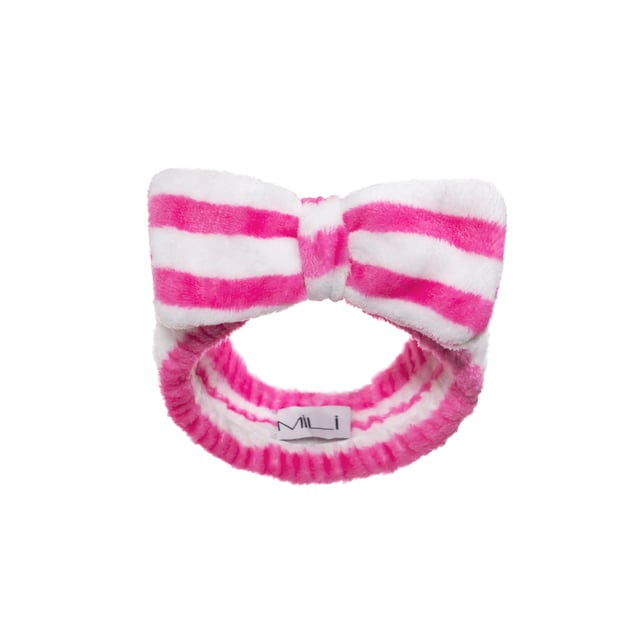 MILI Cosmetics Hair Band Stripe Red 1 st