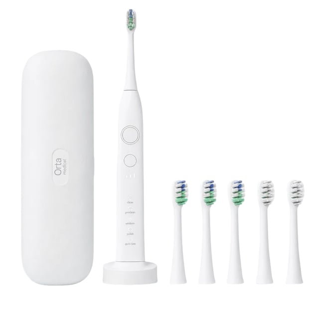 Orta Ultra Sonic Eltandborste Vit - 180 dagars batteritid