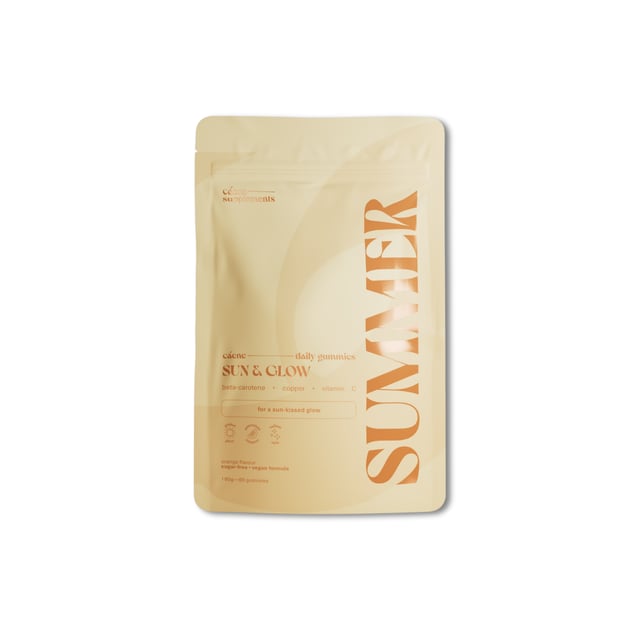 Caene Summer Sun & Glow Gummies 60 st