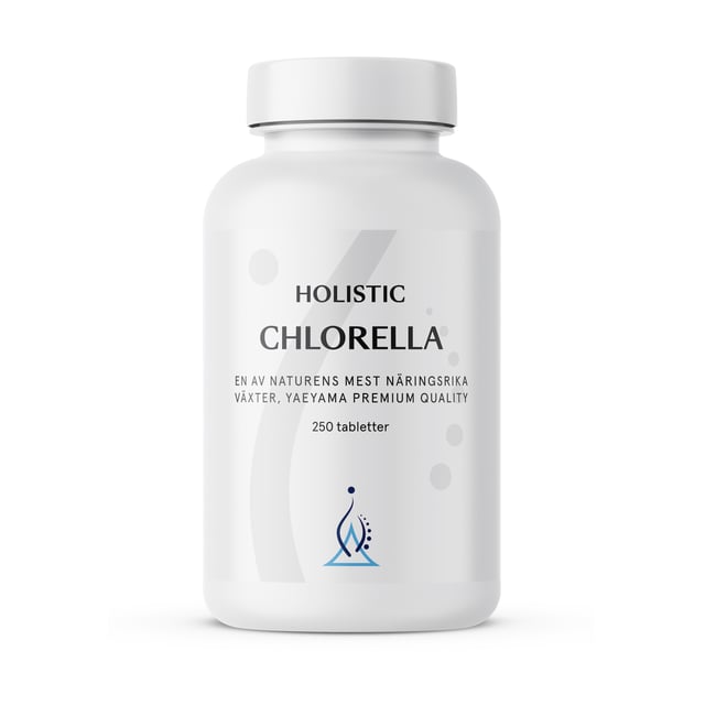 Holistic Chlorella 250 tabletter