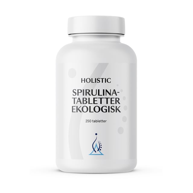 Holistic Spirulinatabletter Ekologisk 250 tabletter