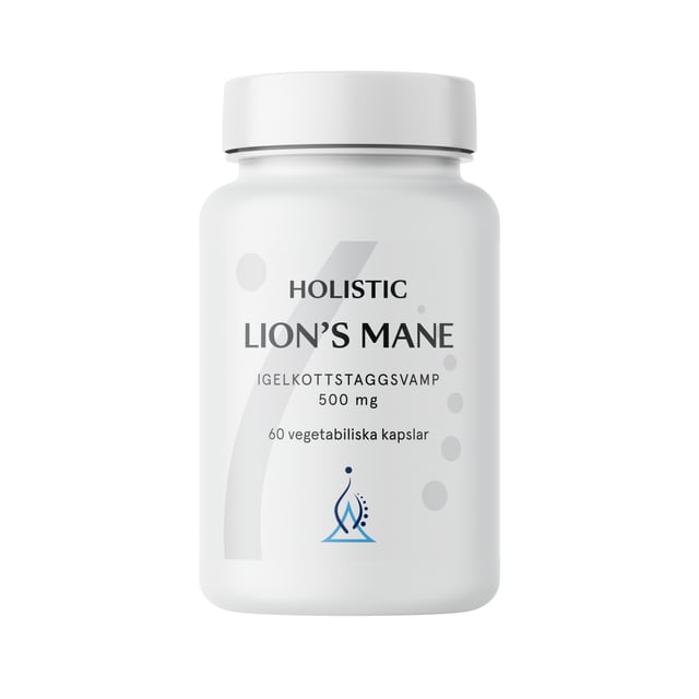 Holistic Lion's mane 60 vegetabiliska kapslar
