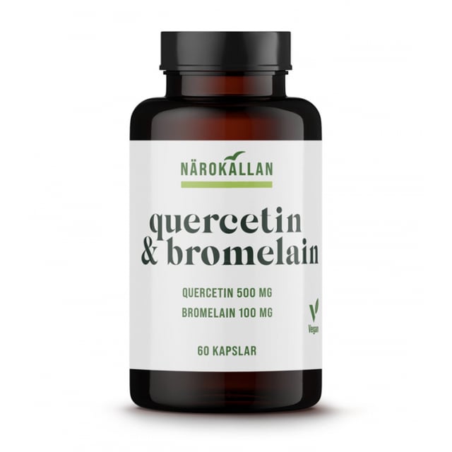 Närokällan Quercetin & Bromelain 60 kapslar