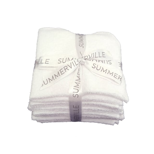 Summerville Organic Tvättlappar 5-pack Vit