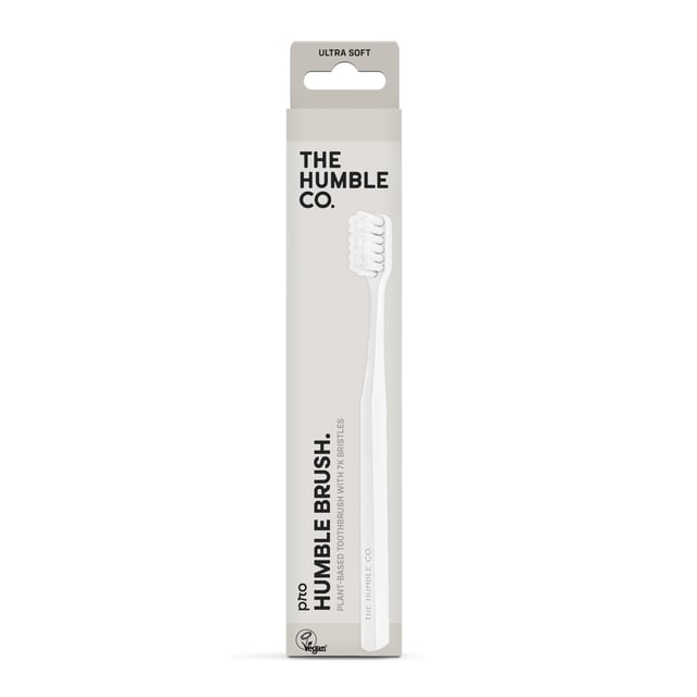 The Humble Co. Pro Humble Brush plant based 7k bristles ultra soft white