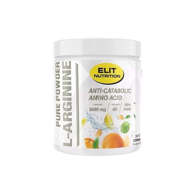 Elit Nutrition 100% L-arginin Pulver Citrus 300 g