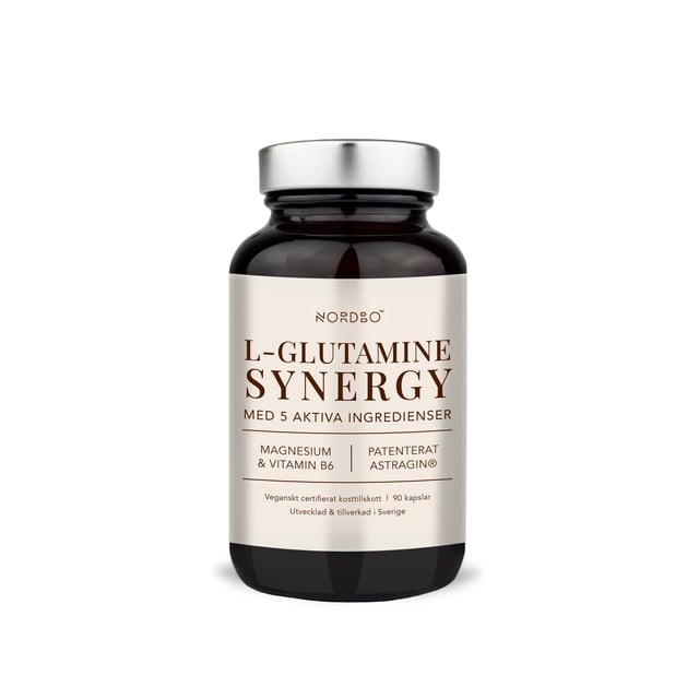 Nordbo L-Glutamine Synergy 90 kapslar