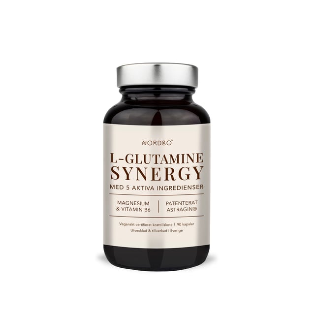 Nordbo L-Glutamine Synergy 90 kapslar