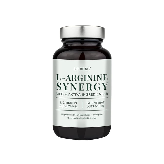 Nordbo L-Arginine Synergy 90 kapslar