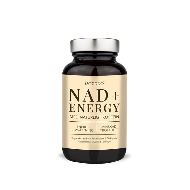Nordbo NAD+ Energy 30 kapslar