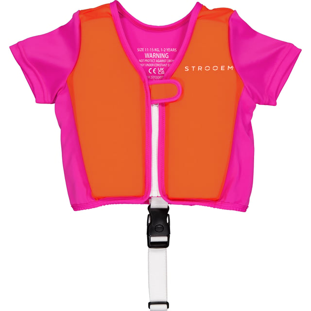 Strooem Original Swim Vest Orange/Pink 1-2 år 11-15 kg