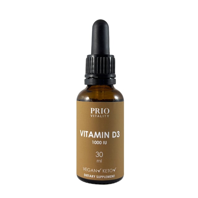 Prio Vitality Vitamin D3 droppar 30 ml