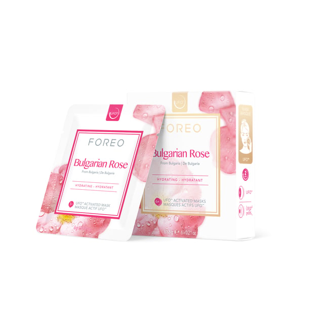 FOREO Bulgarian Rose UFO™-mask 6st