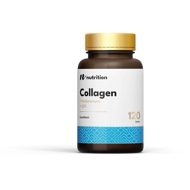 Nuts Fabriken Collagen + Hyaluronsyra + Q10 120 kapslar