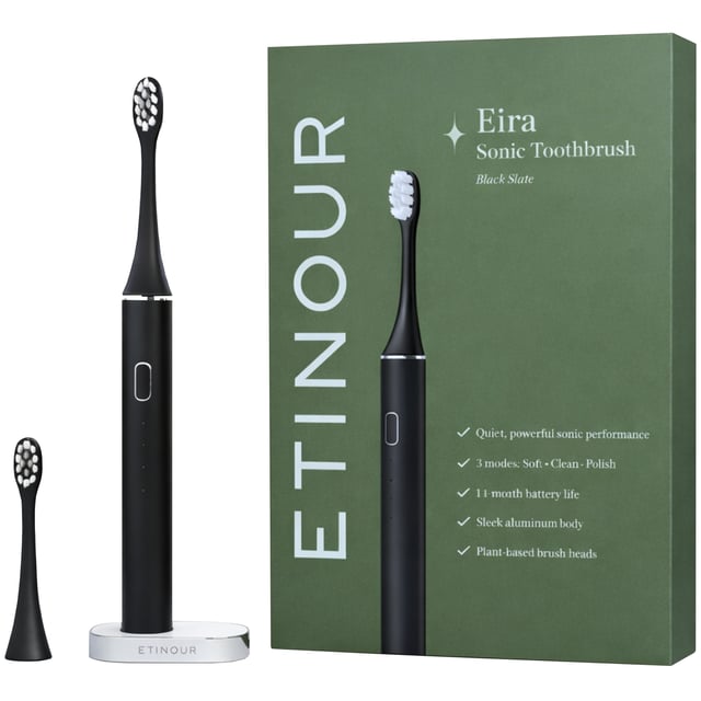 Etinour Eira Sonic Toothbrush Black Slate 1 st