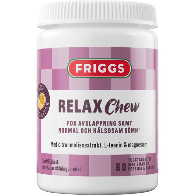 Friggs Relax Chewables, 60 tab