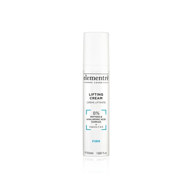 Elementre Lifting Cream - 8% Peptides & Hyaluronic Acid 50ml
