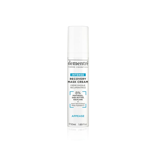 Elementre Recovery Mask Cream - 8% Panthenol, Shea Butter, Squalane 50ml