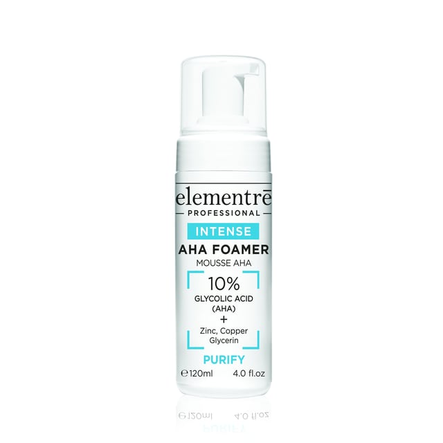 Elementre AHA Foamer - 10% Glycolic Acid 120ml