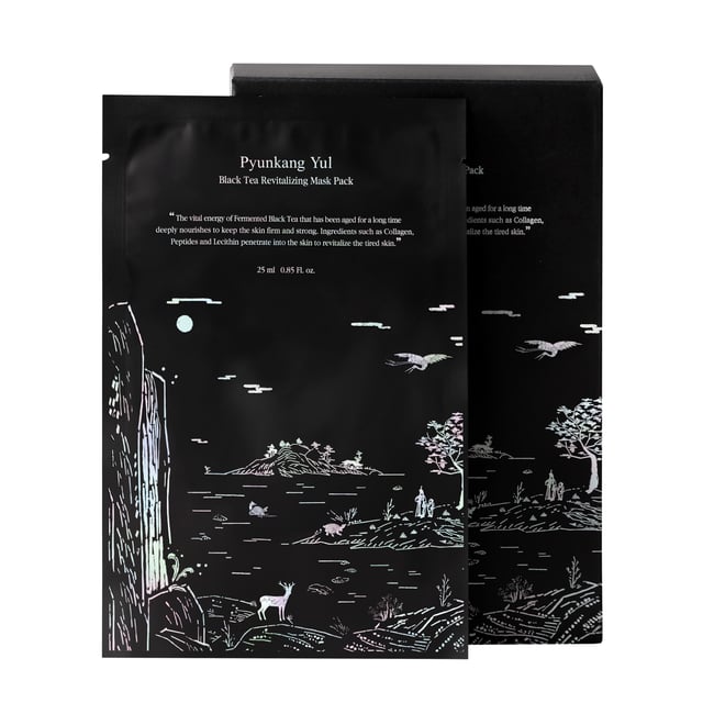 Pyunkang Yul Black Tea Revitalizing Mask 10-pack