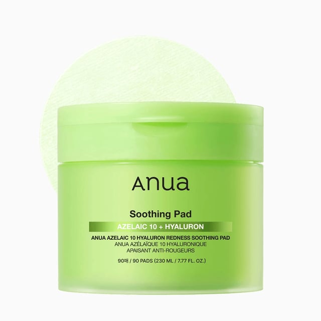 ANUA Azelaic 10 Hyaluron Redness Soothing Pad 90ea/230 ml