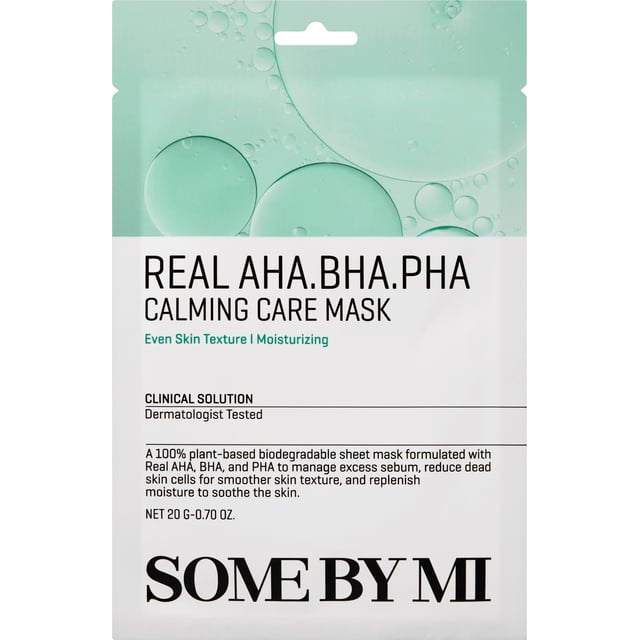 SOME BY MI Real AHA-BHA-PHA Calming Care Mask 20g