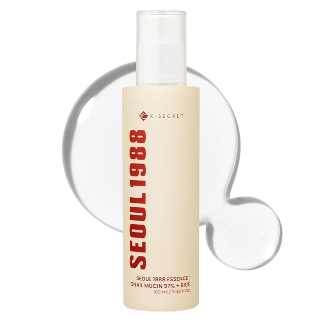 K-Secret SEOUL 1988 Essence : Snail Mucin 97% + Rice 100 ml