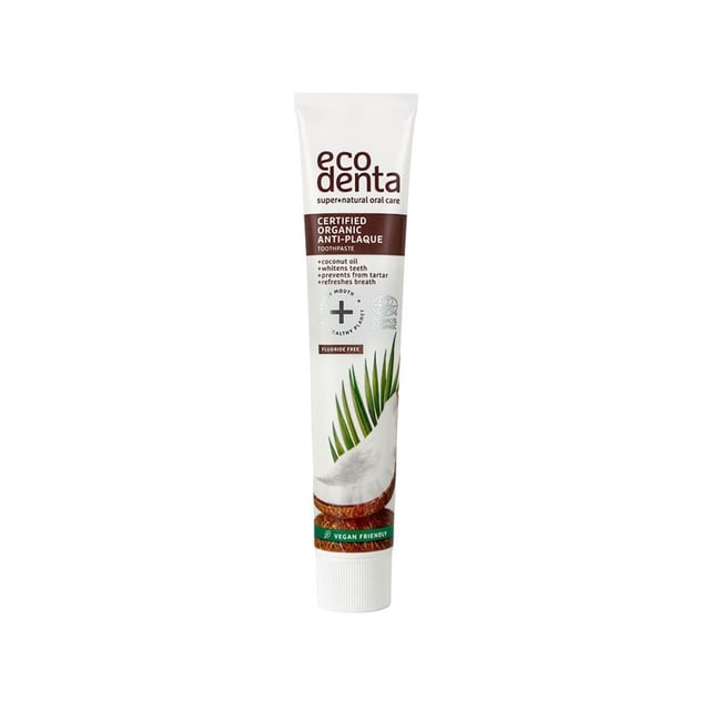 Ecodenta Organic Anti-Plaque Toothpaste With Coconut Oil 75 ml